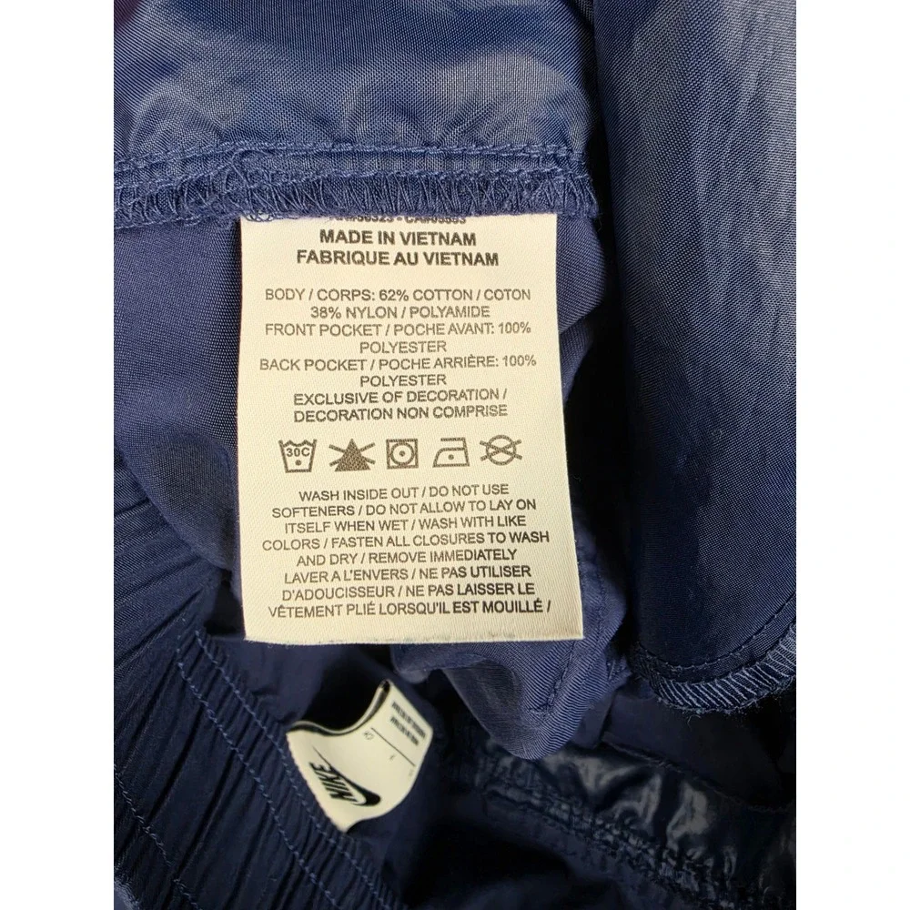 Nike Club Woven Cargo Pants Mens Small Blue DD5207-410 Sportswear